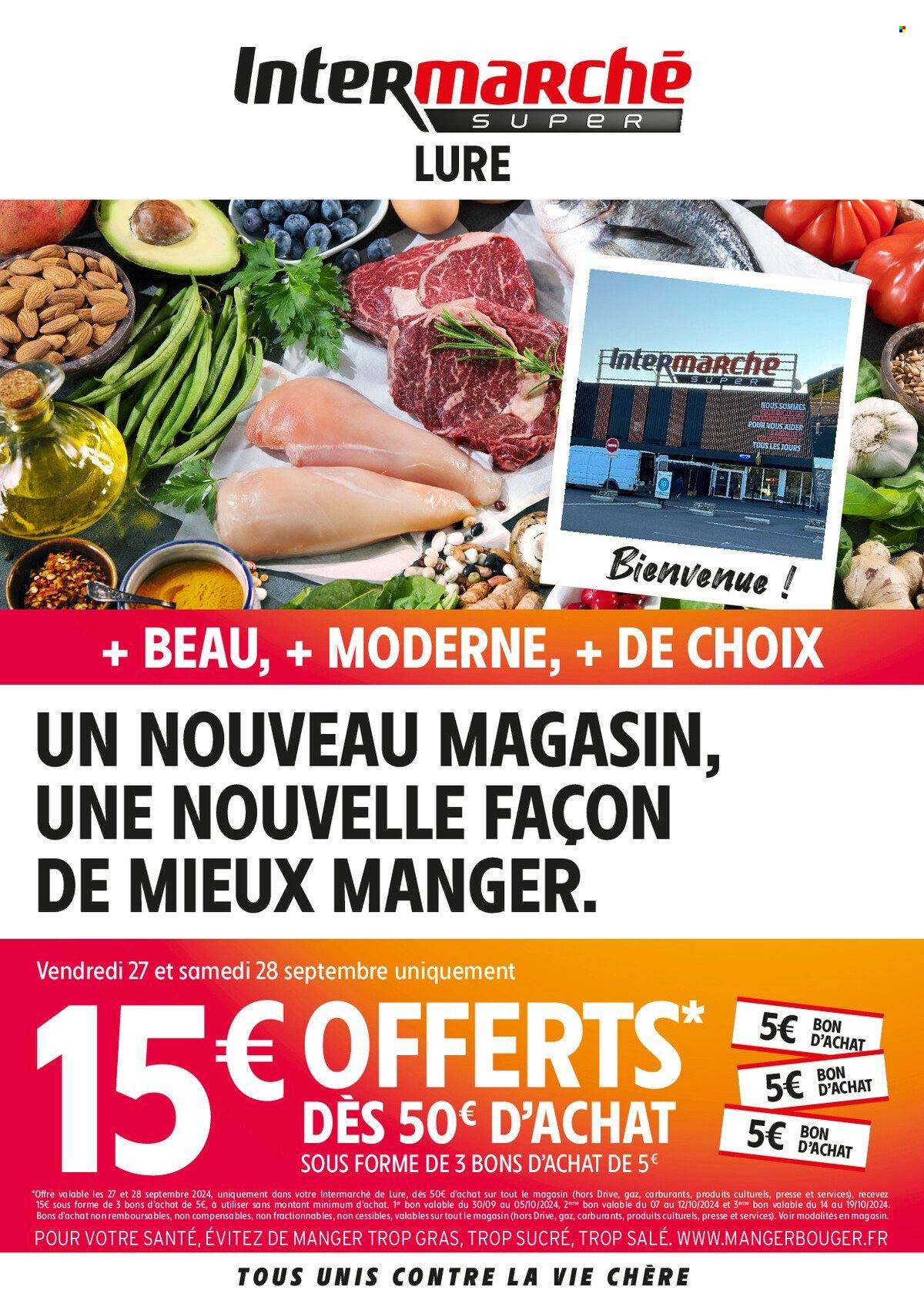 Catalogue Intermarché Super - 23/09/2024 - 28/09/2024. Page 1
