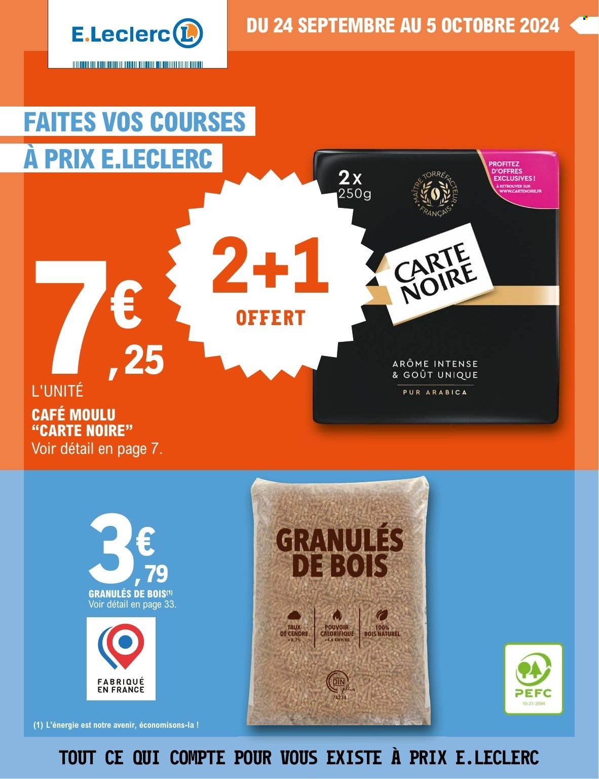 Catalogue E.Leclerc - 24/09/2024 - 05/10/2024. Page 1