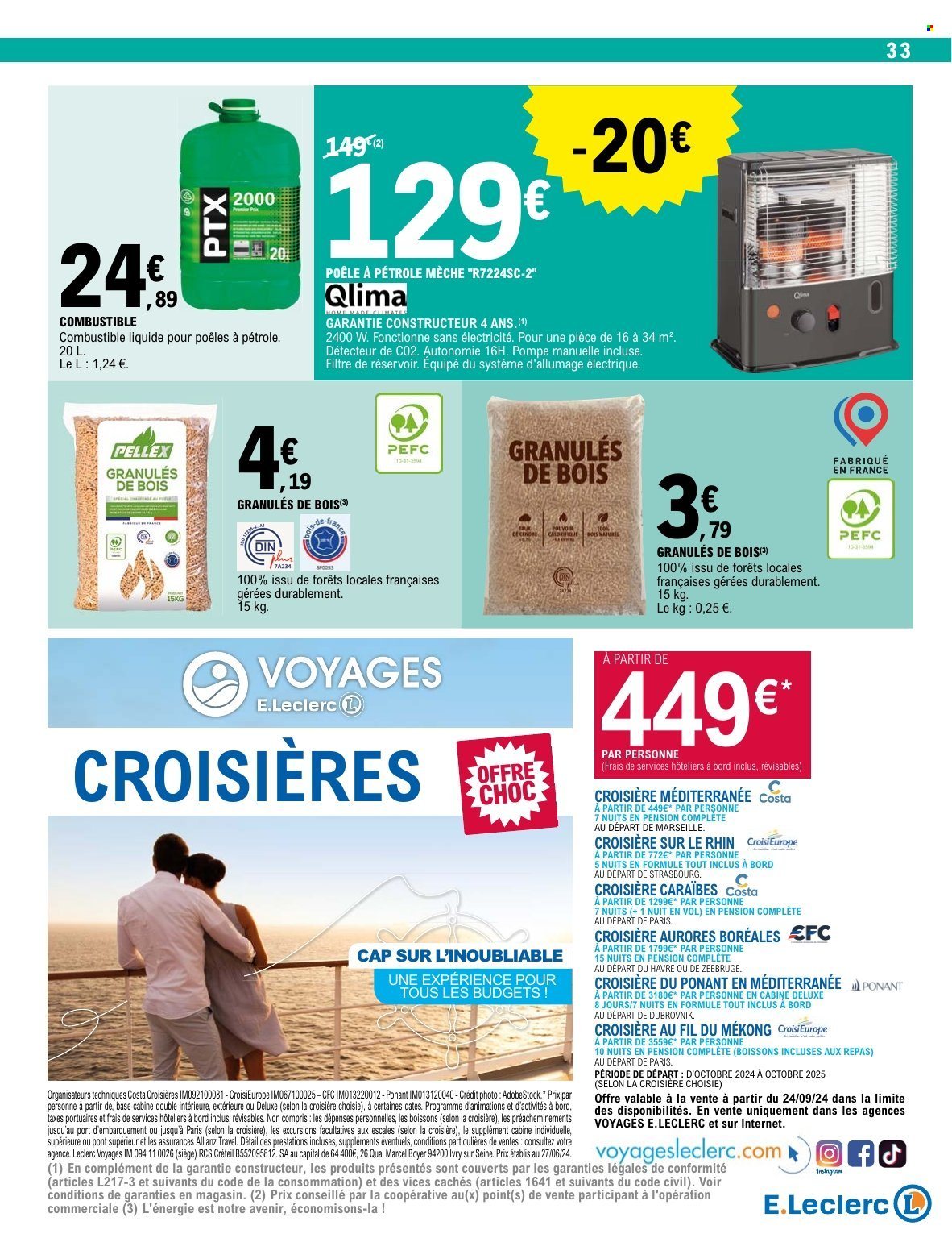 Catalogue E.Leclerc - 24/09/2024 - 05/10/2024. Page 33