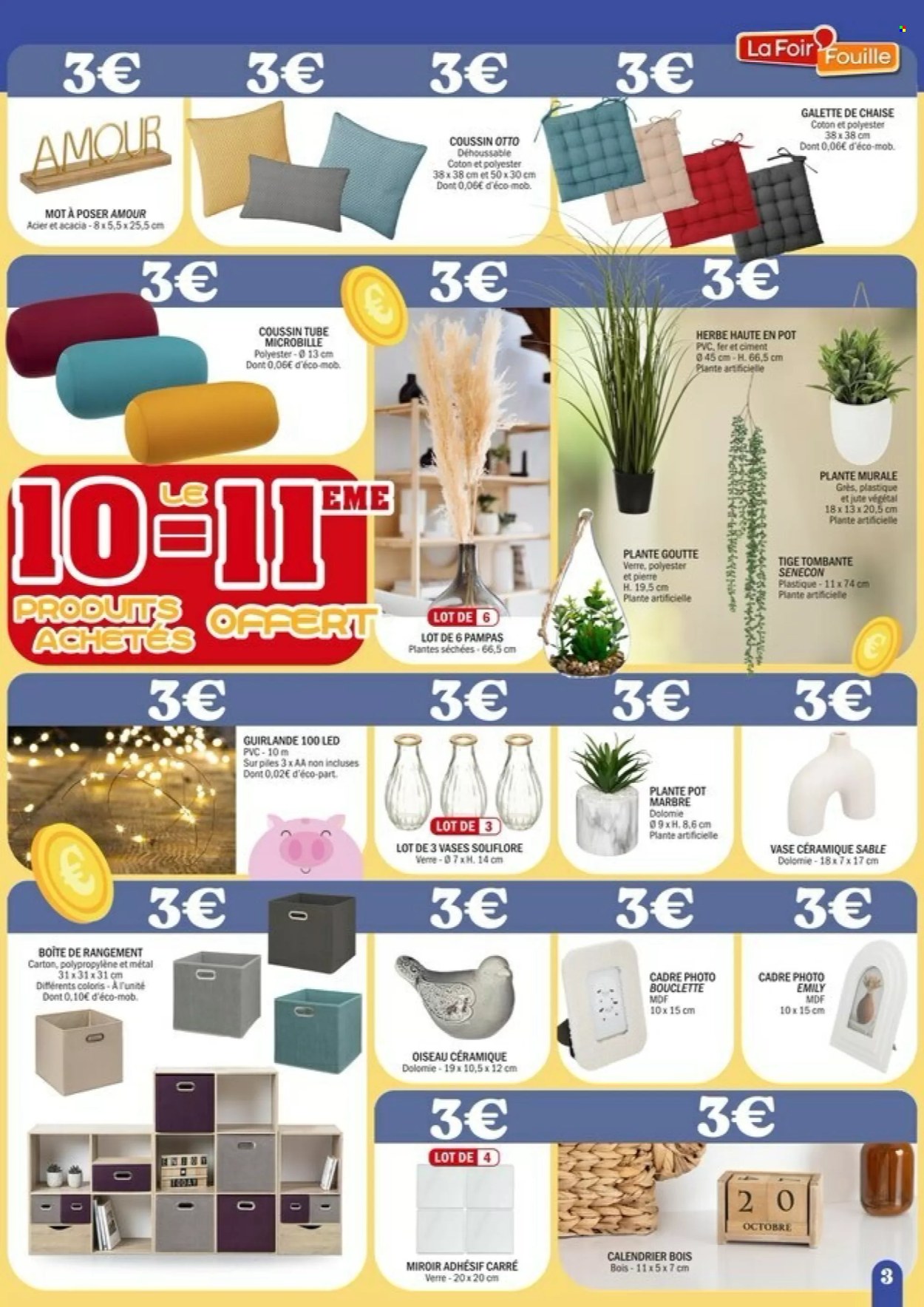 Catalogue La Foir'Fouille - 23/09/2024 - 06/10/2024. Page 3