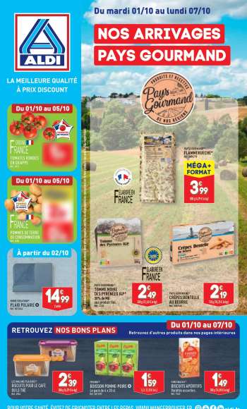 Catalogue ALDI - 01/10/2024 - 07/10/2024.