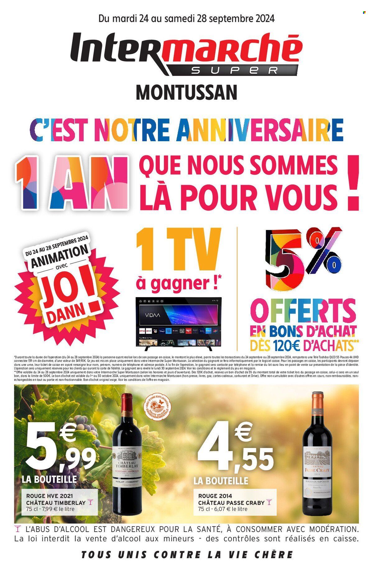 Catalogue Intermarché Super - 24/09/2024 - 28/09/2024. Page 1