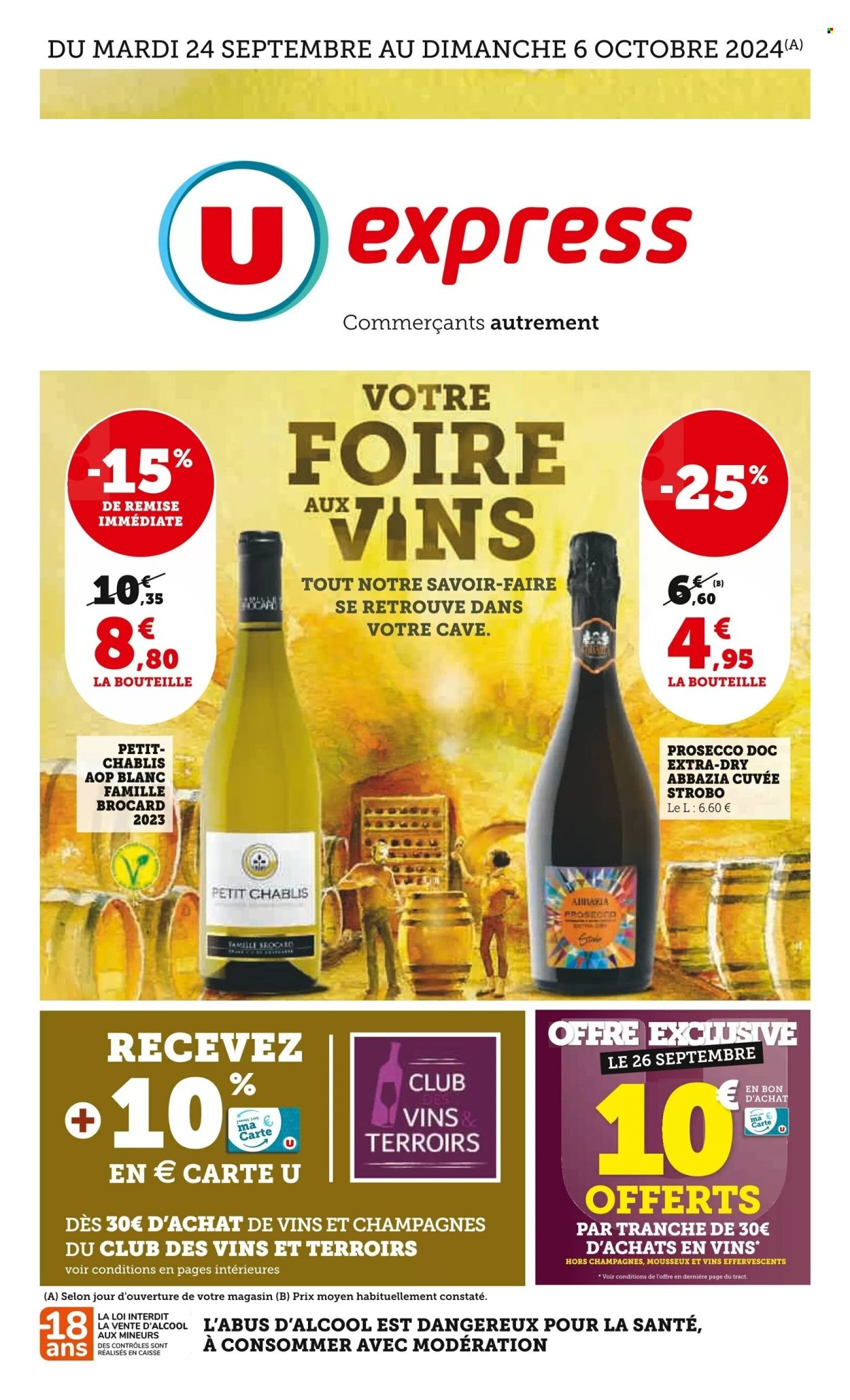 Catalogue U express - 24/09/2024 - 06/10/2024. Page 1