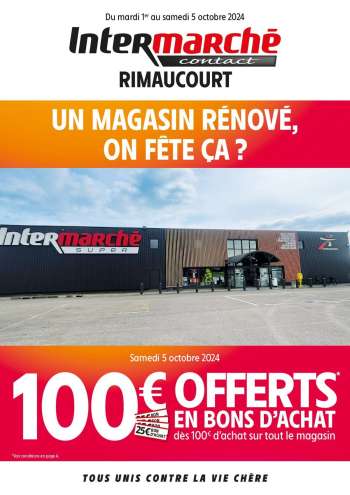 Catalogue Intermarché Contact - 01/10/2024 - 05/10/2024.