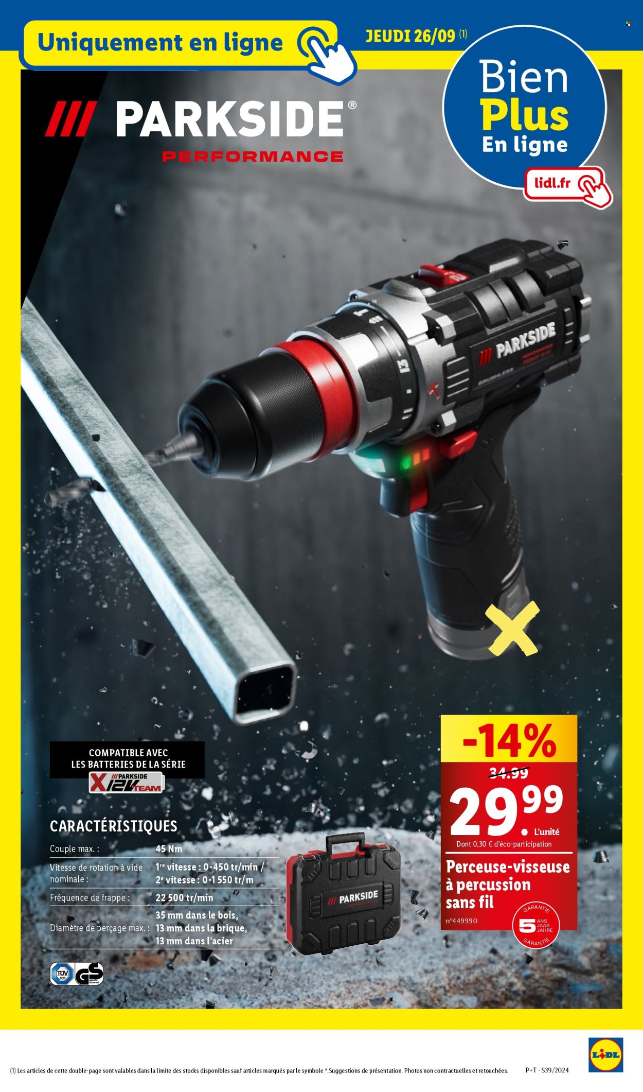 Catalogue Lidl - 26/09/2024 - 30/09/2024. Page 17