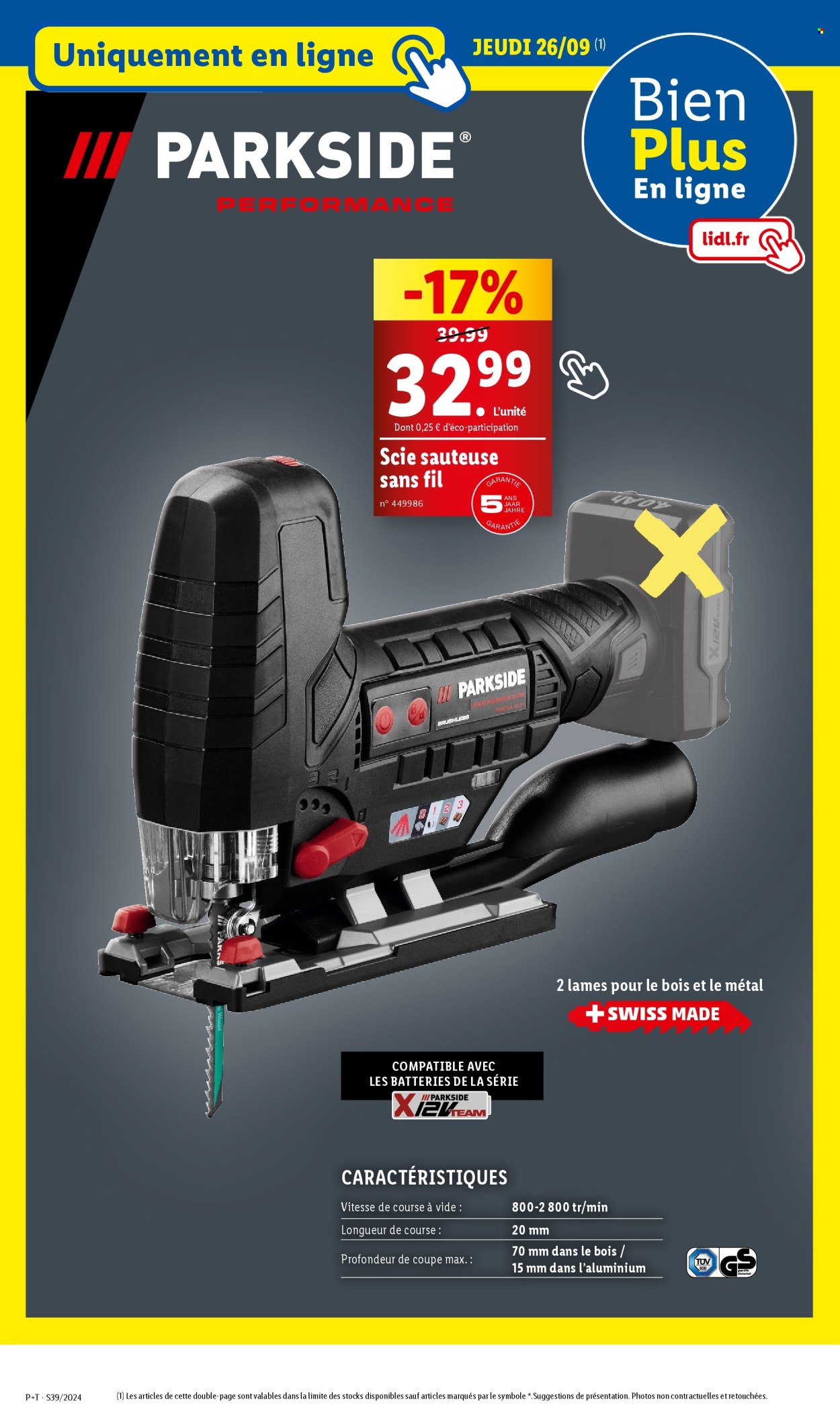 Catalogue Lidl - 26/09/2024 - 30/09/2024. Page 20