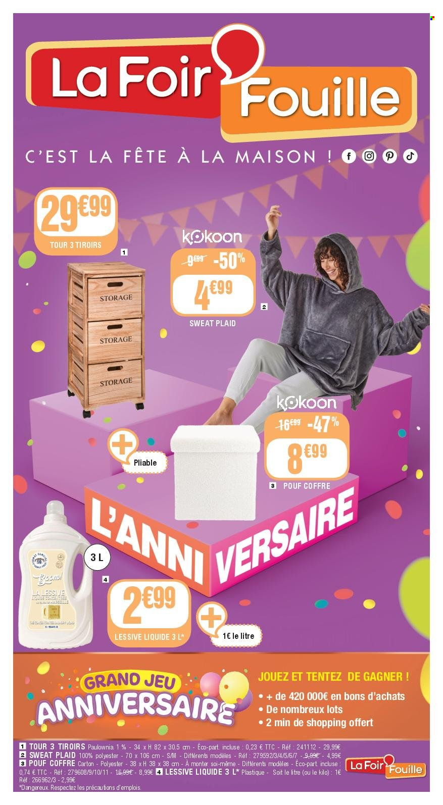 Catalogue La Foir'Fouille. Page 1