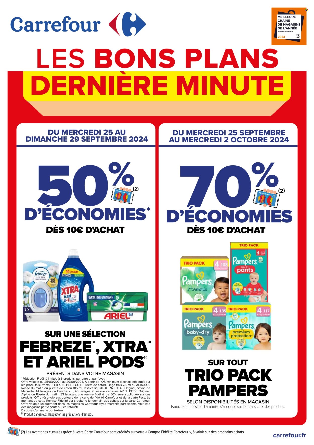 Catalogue Carrefour - 25/09/2024 - 13/10/2024. Page 1