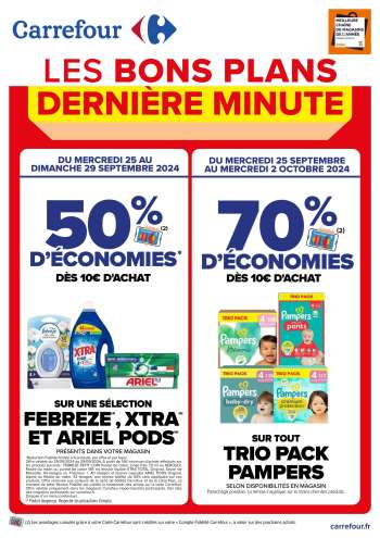 Catalogue Carrefour - 25/09/2024 - 13/10/2024.