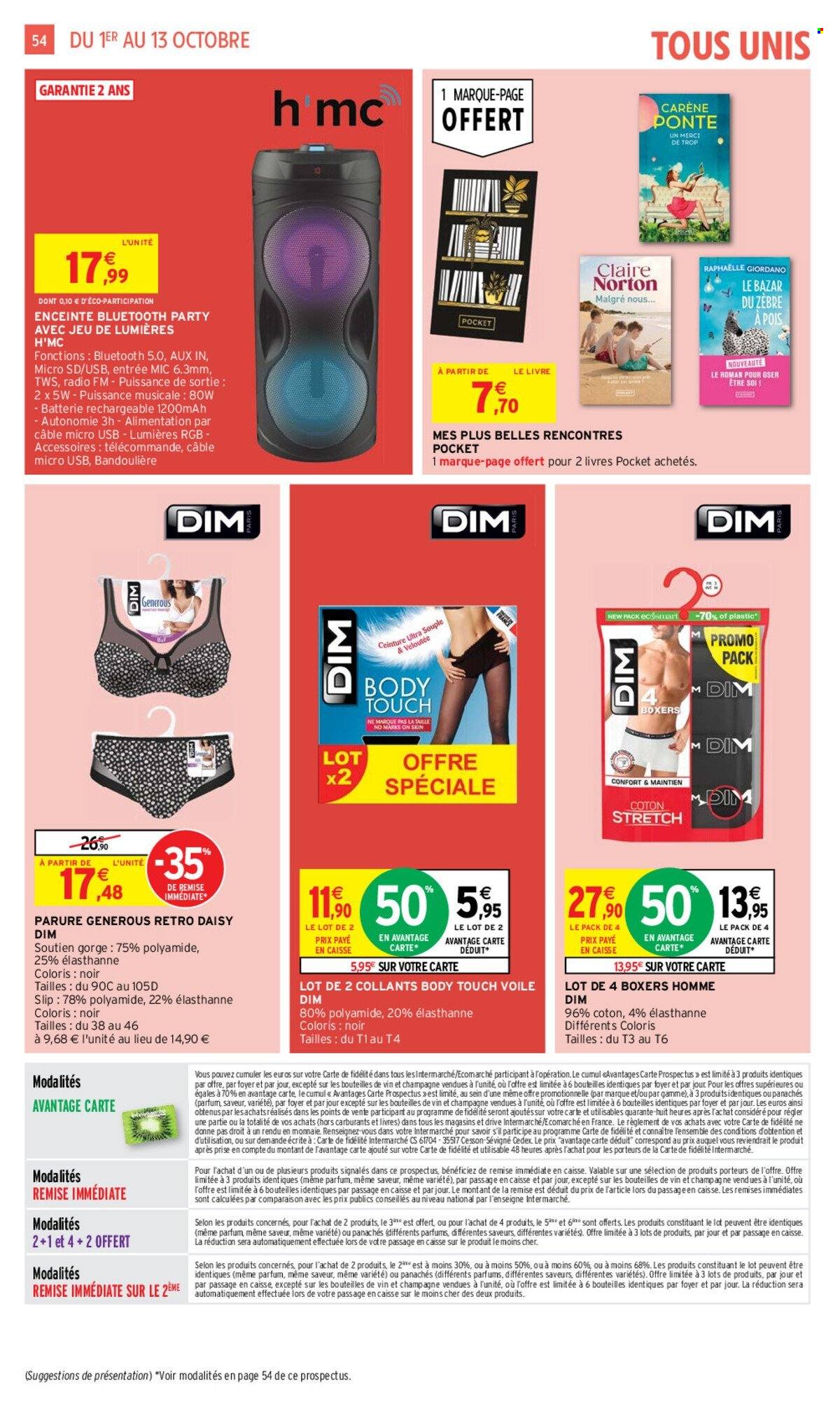 Catalogue Intermarché - 01/10/2024 - 13/10/2024. Page 54