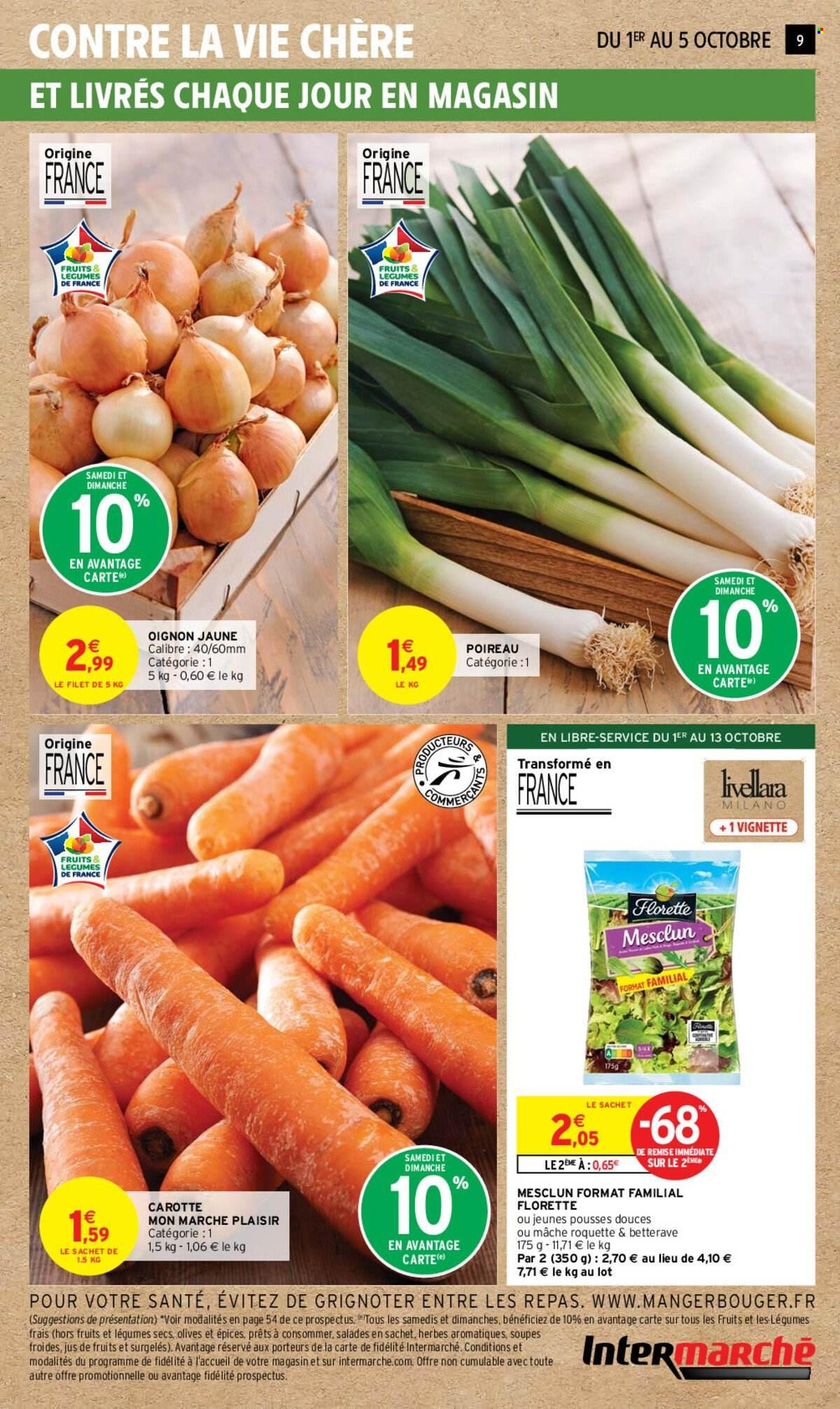 Catalogue Intermarché Super - 01/10/2024 - 13/10/2024. Page 9