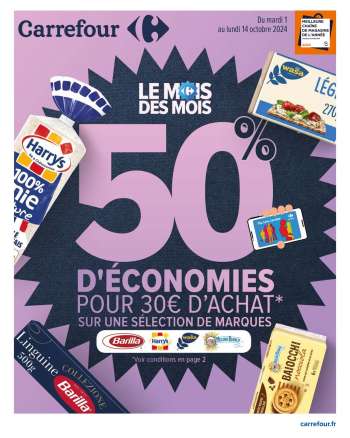 Catalogue Carrefour Hypermarchés - 01/10/2024 - 14/10/2024.