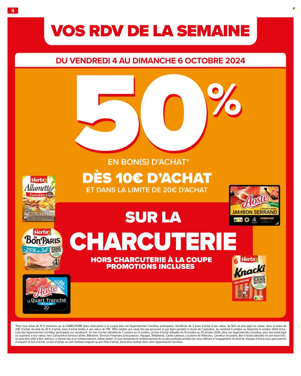 Catalogue Carrefour Hypermarchés - 01/10/2024 - 14/10/2024. Page 6