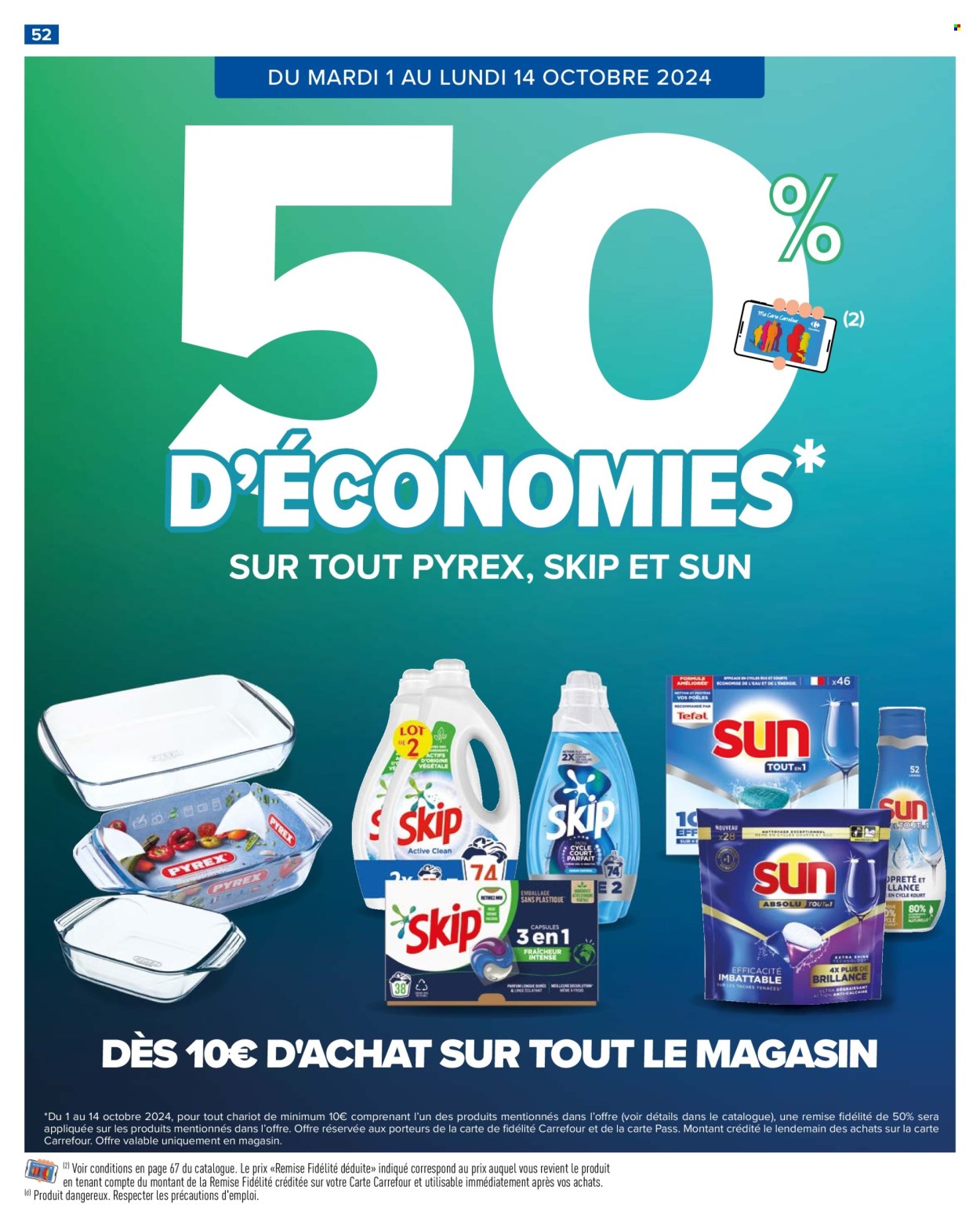 Catalogue Carrefour Hypermarchés - 01/10/2024 - 14/10/2024. Page 54