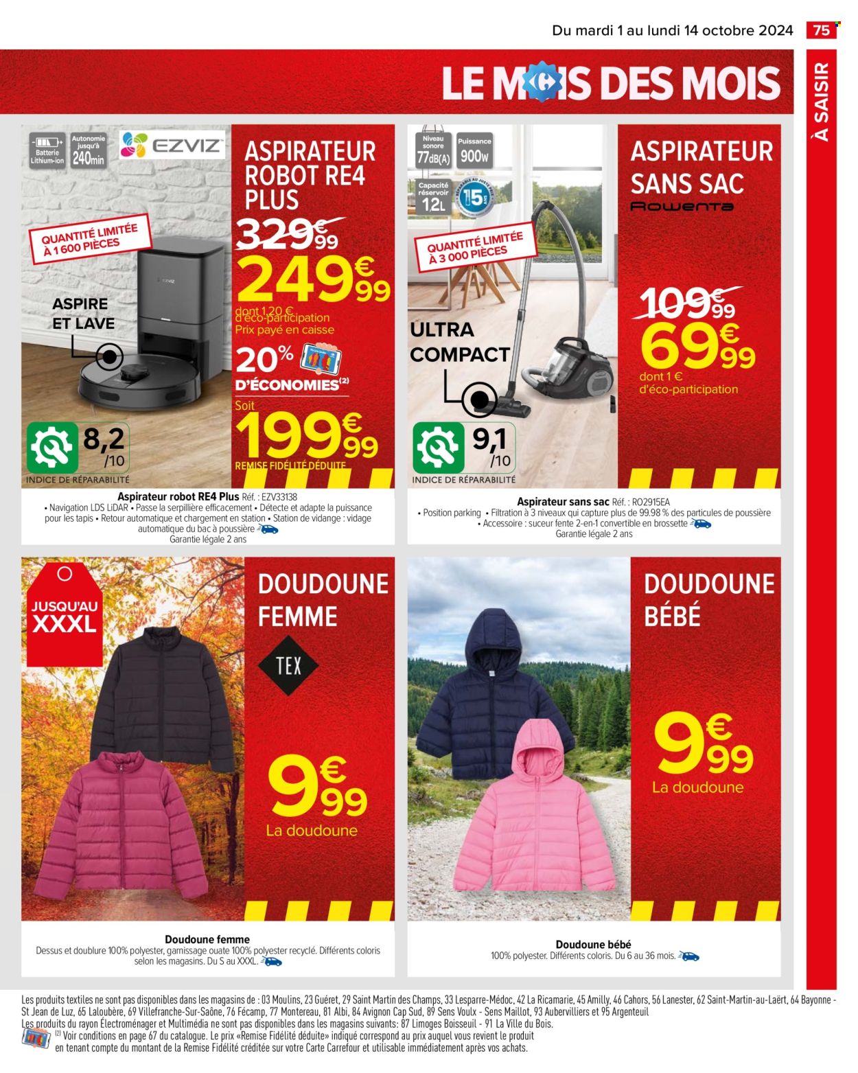Catalogue Carrefour Hypermarchés - 01/10/2024 - 14/10/2024. Page 77