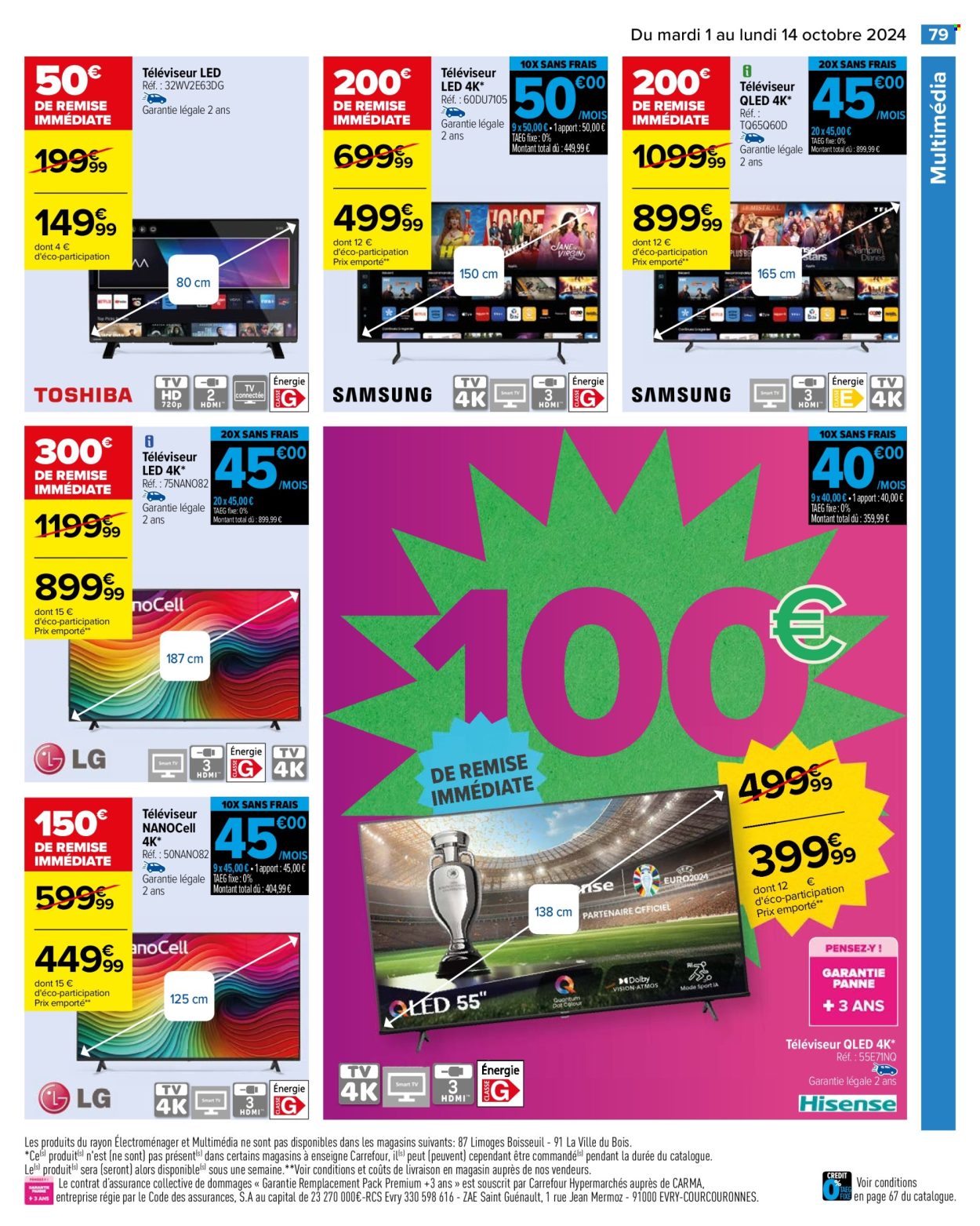 Catalogue Carrefour Hypermarchés - 01/10/2024 - 14/10/2024. Page 81