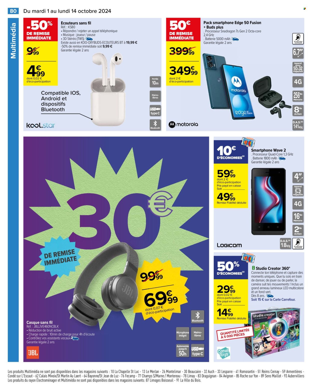Catalogue Carrefour Hypermarchés - 01/10/2024 - 14/10/2024. Page 82