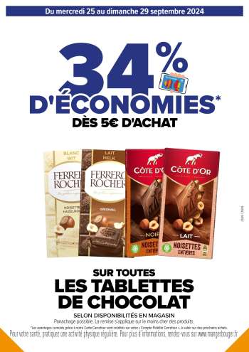 Catalogue Carrefour Market - 25/09/2024 - 29/09/2024.