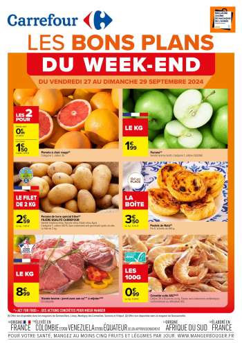 Catalogue Carrefour Hypermarchés - 27/09/2024 - 29/09/2024.