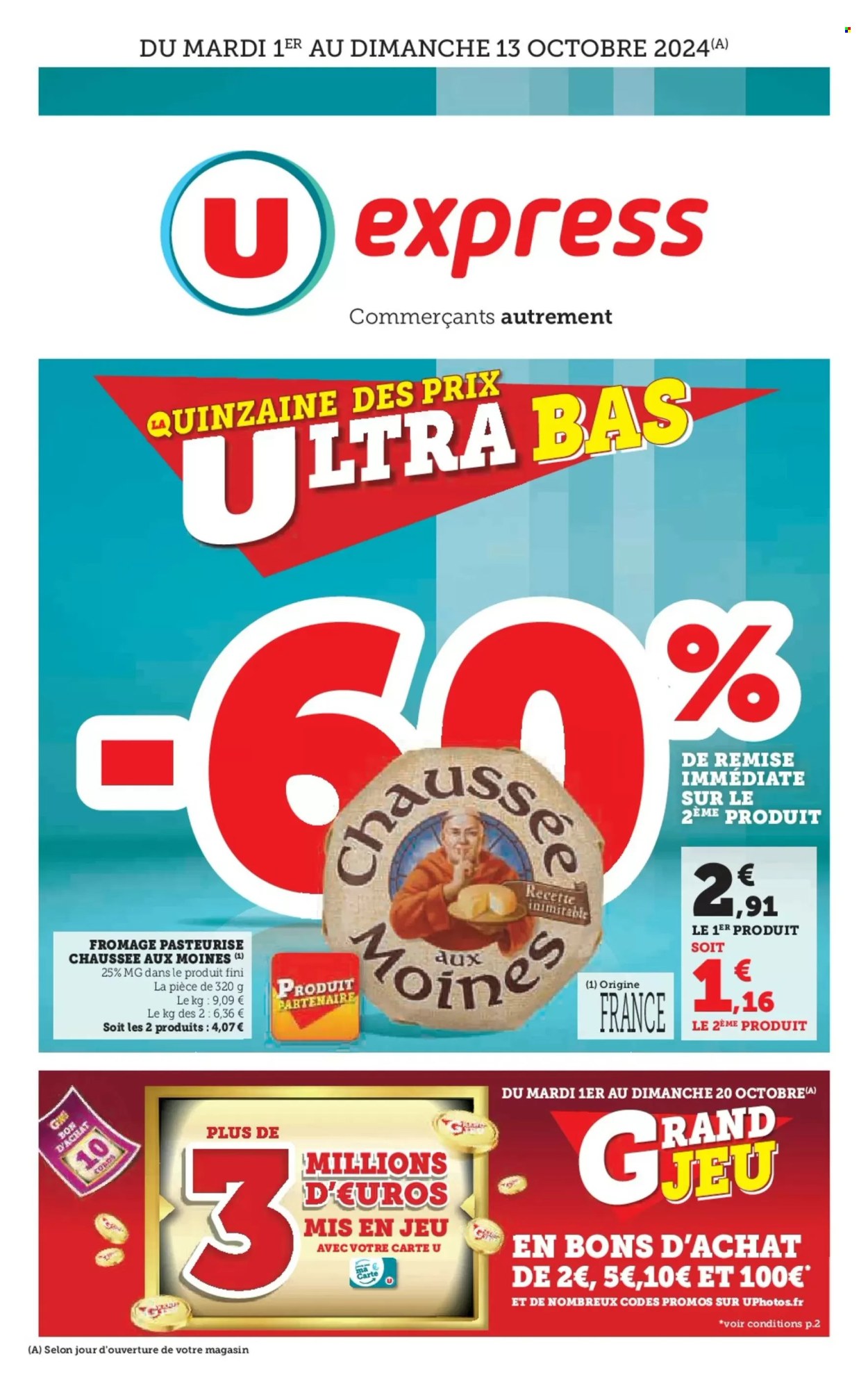 Catalogue U express - 01/10/2024 - 13/10/2024. Page 1
