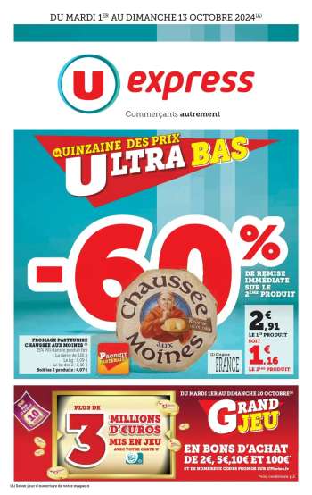 Catalogue U express - 01/10/2024 - 13/10/2024.