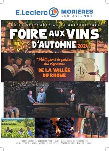 Catalogue E.Leclerc - 27/09/2024 - 13/10/2024.