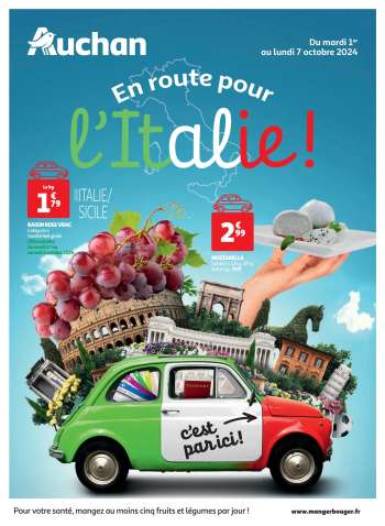 Catalogue Auchan - 01/10/2024 - 07/10/2024.