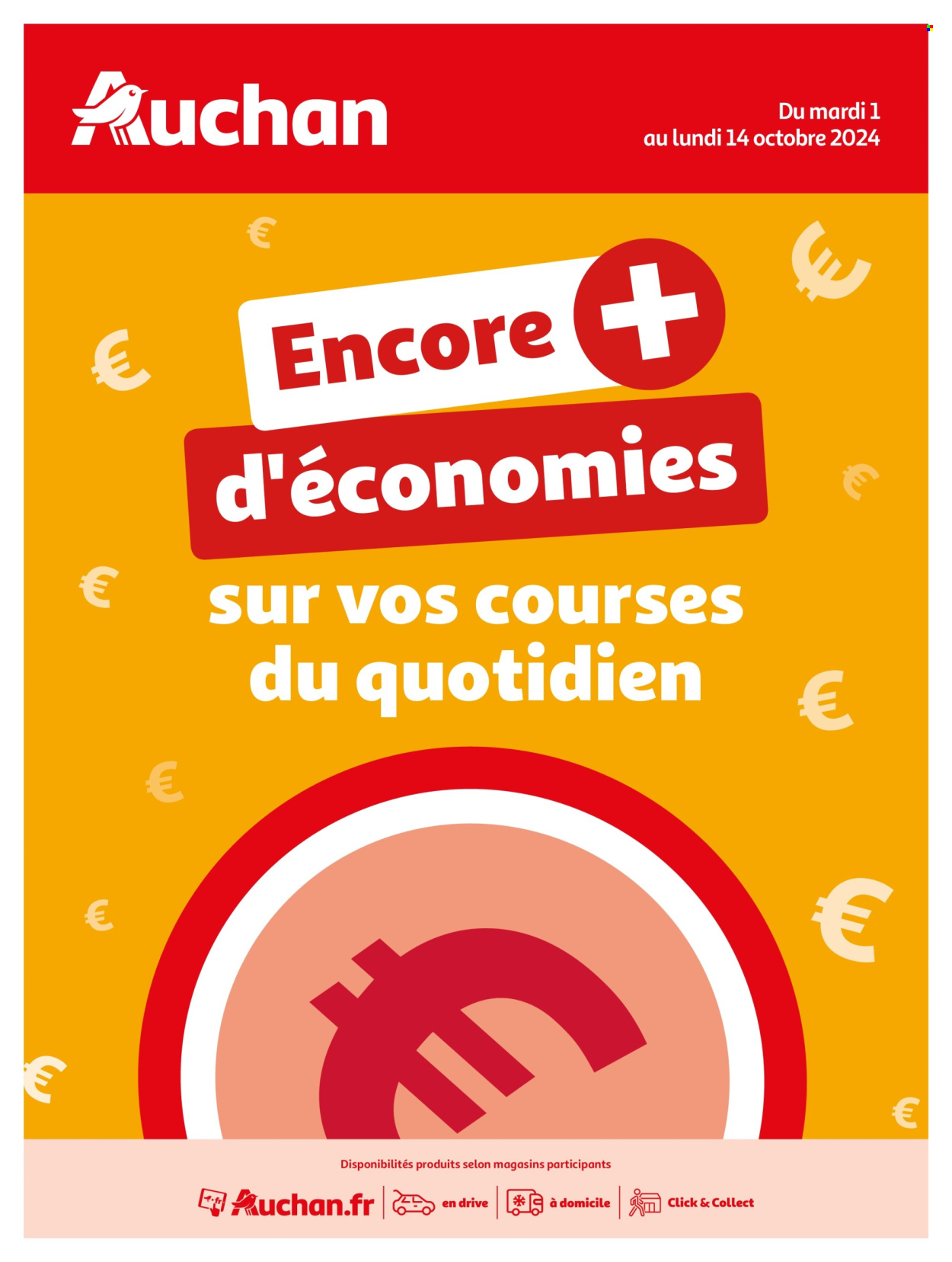 Catalogue Auchan - 01/10/2024 - 14/10/2024. Page 1