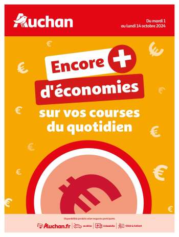 Catalogue Auchan - 01/10/2024 - 14/10/2024.