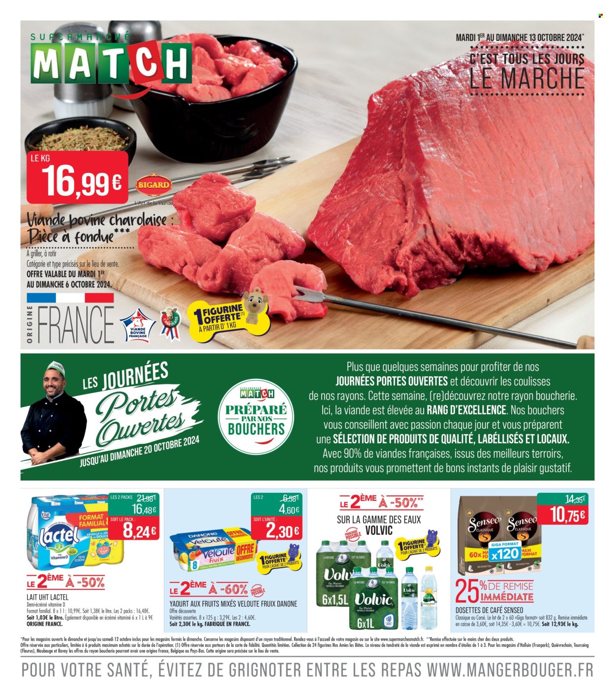 Catalogue Supermarché Match - 01/10/2024 - 13/10/2024. Page 1