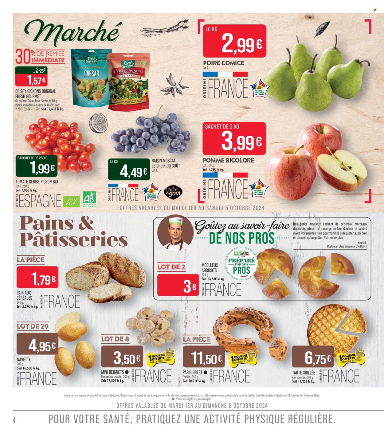 Catalogue Supermarché Match - 01/10/2024 - 13/10/2024. Page 4