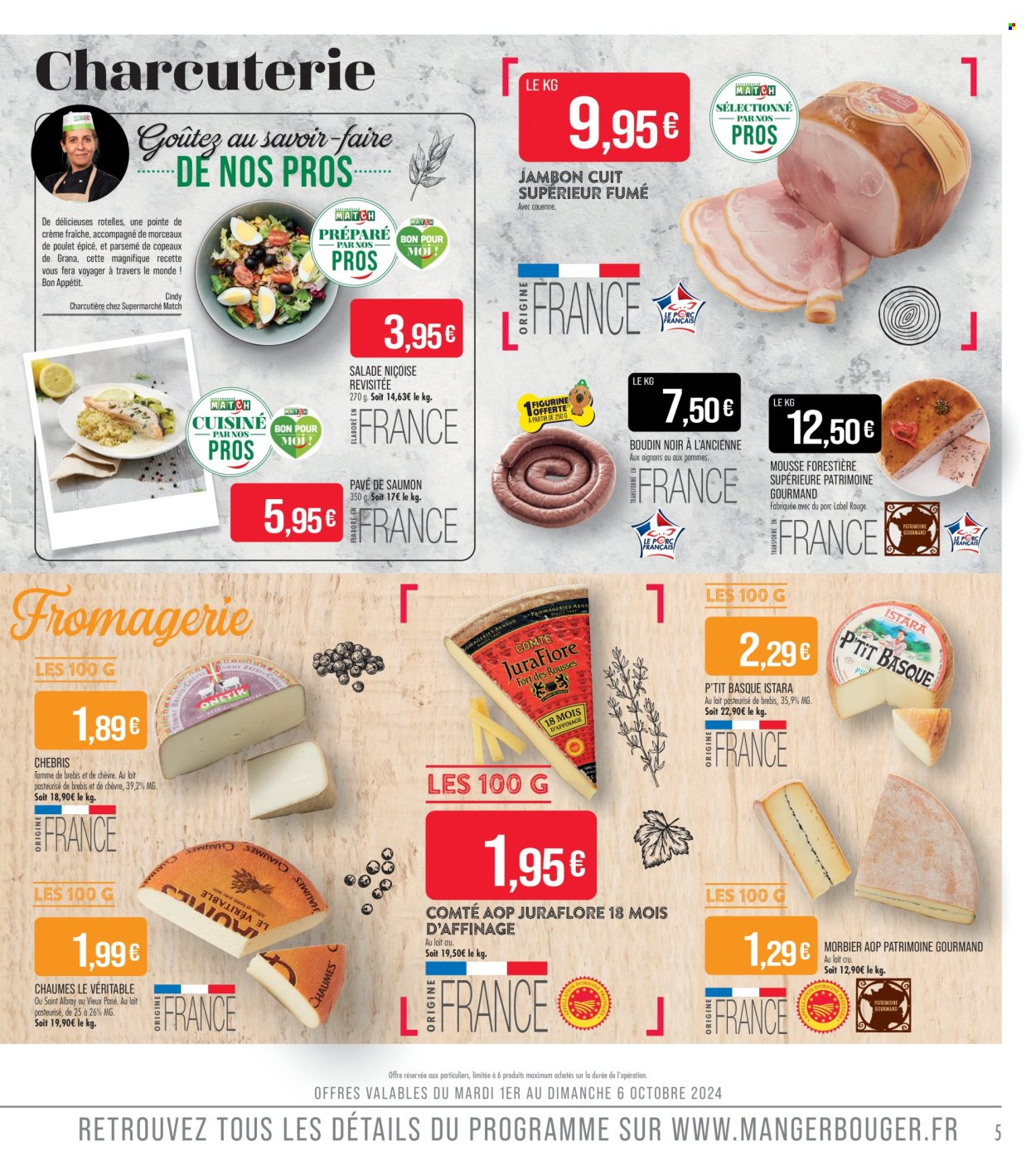 Catalogue Supermarché Match - 01/10/2024 - 13/10/2024. Page 5