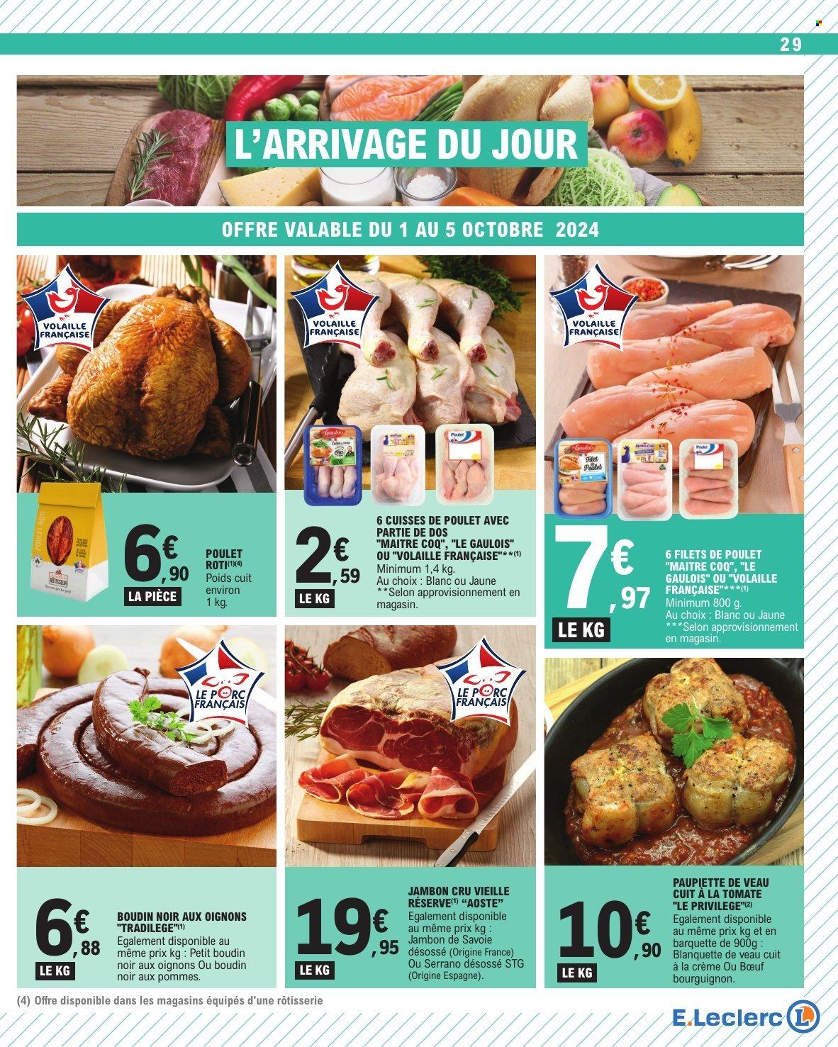 Catalogue E.Leclerc - 01/10/2024 - 12/10/2024. Page 29