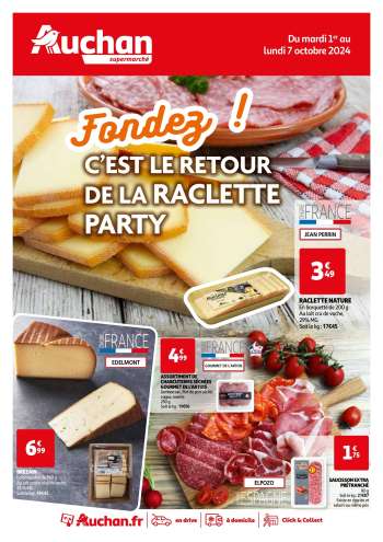 Catalogue Auchan - 01/10/2024 - 07/10/2024.