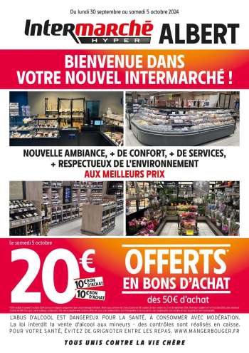 Catalogue Intermarché Hyper - 30/09/2024 - 05/10/2024.