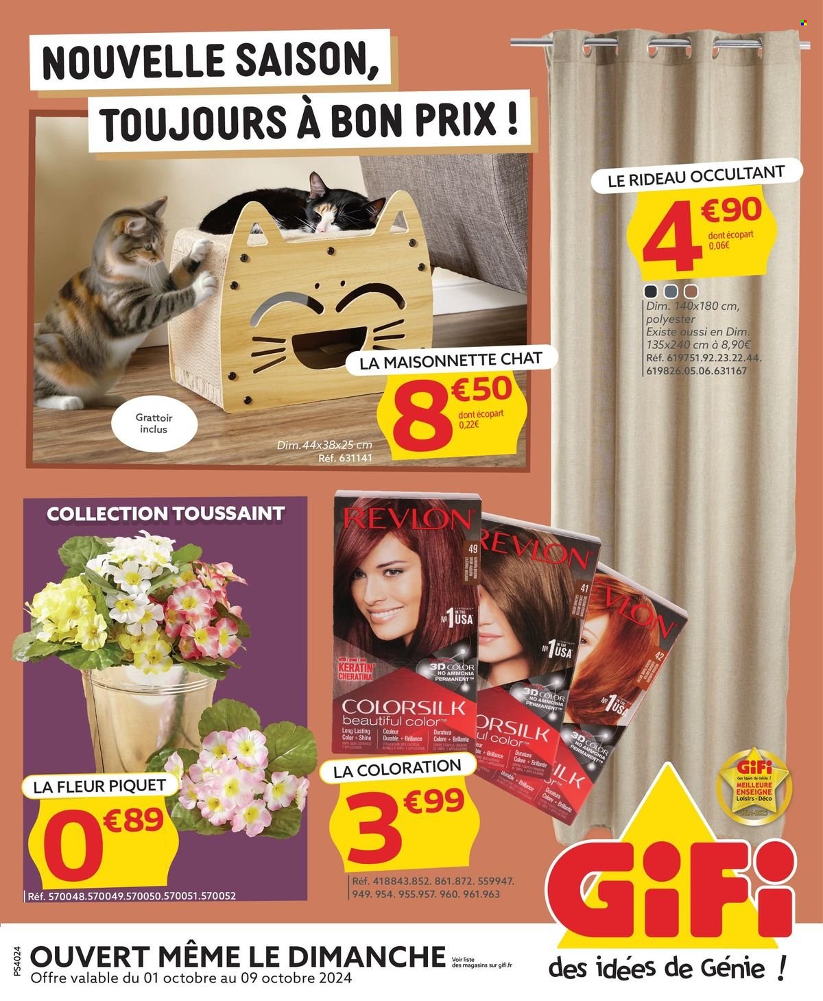 Catalogue GiFi - 01/10/2024 - 09/10/2024. Page 1
