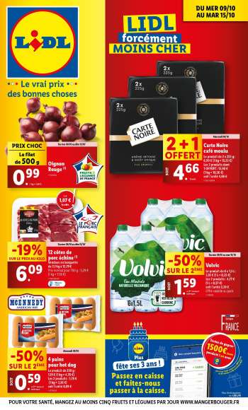 Catalogue Lidl - 09/10/2024 - 15/10/2024.