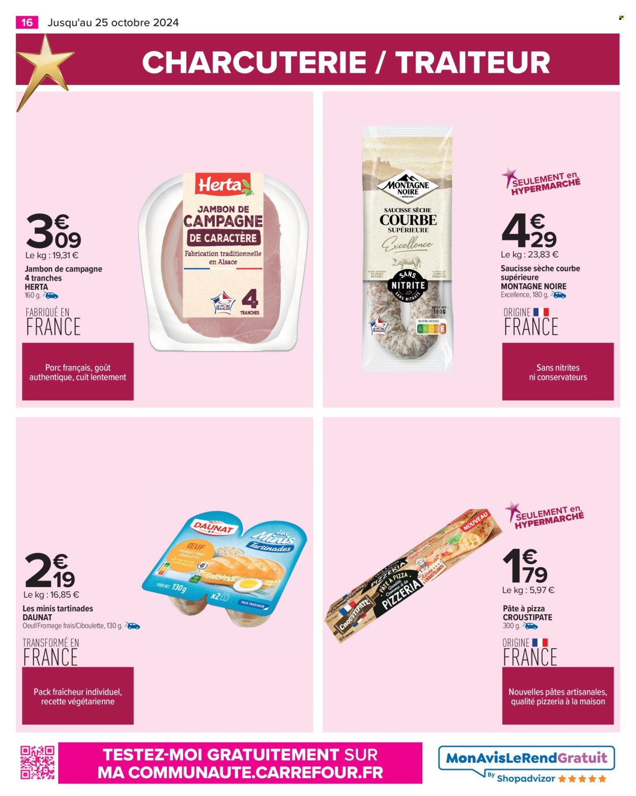 Catalogue Carrefour Hypermarchés - 01/10/2024 - 25/10/2024. Page 16