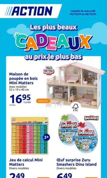 Catalogue Action - 02/10/2024 - 08/10/2024.