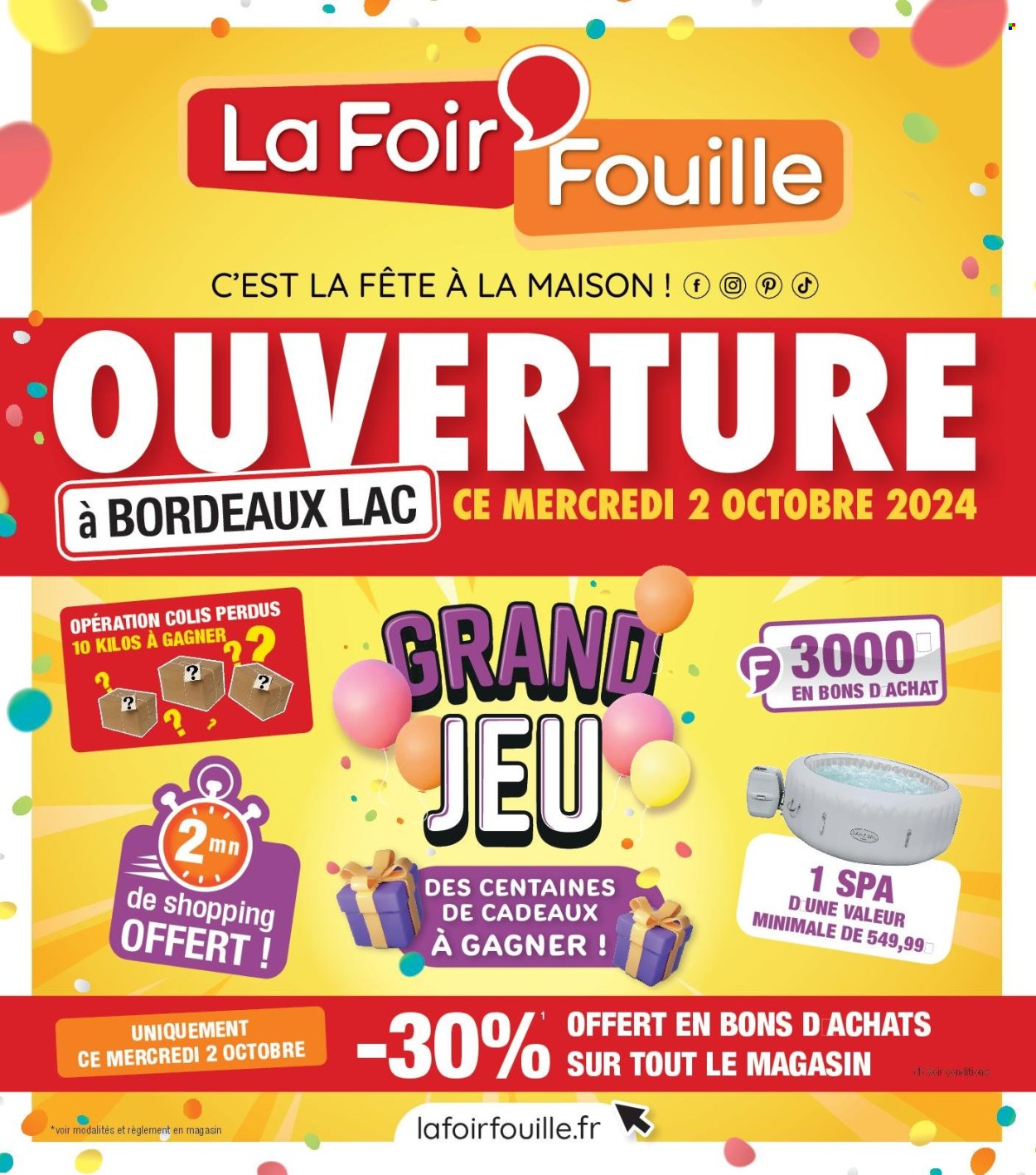 Catalogue La Foir'Fouille - 02/10/2024 - 13/10/2024. Page 1