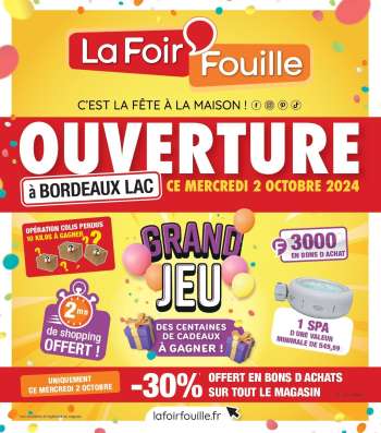 Catalogue La Foir'Fouille - 02/10/2024 - 13/10/2024.