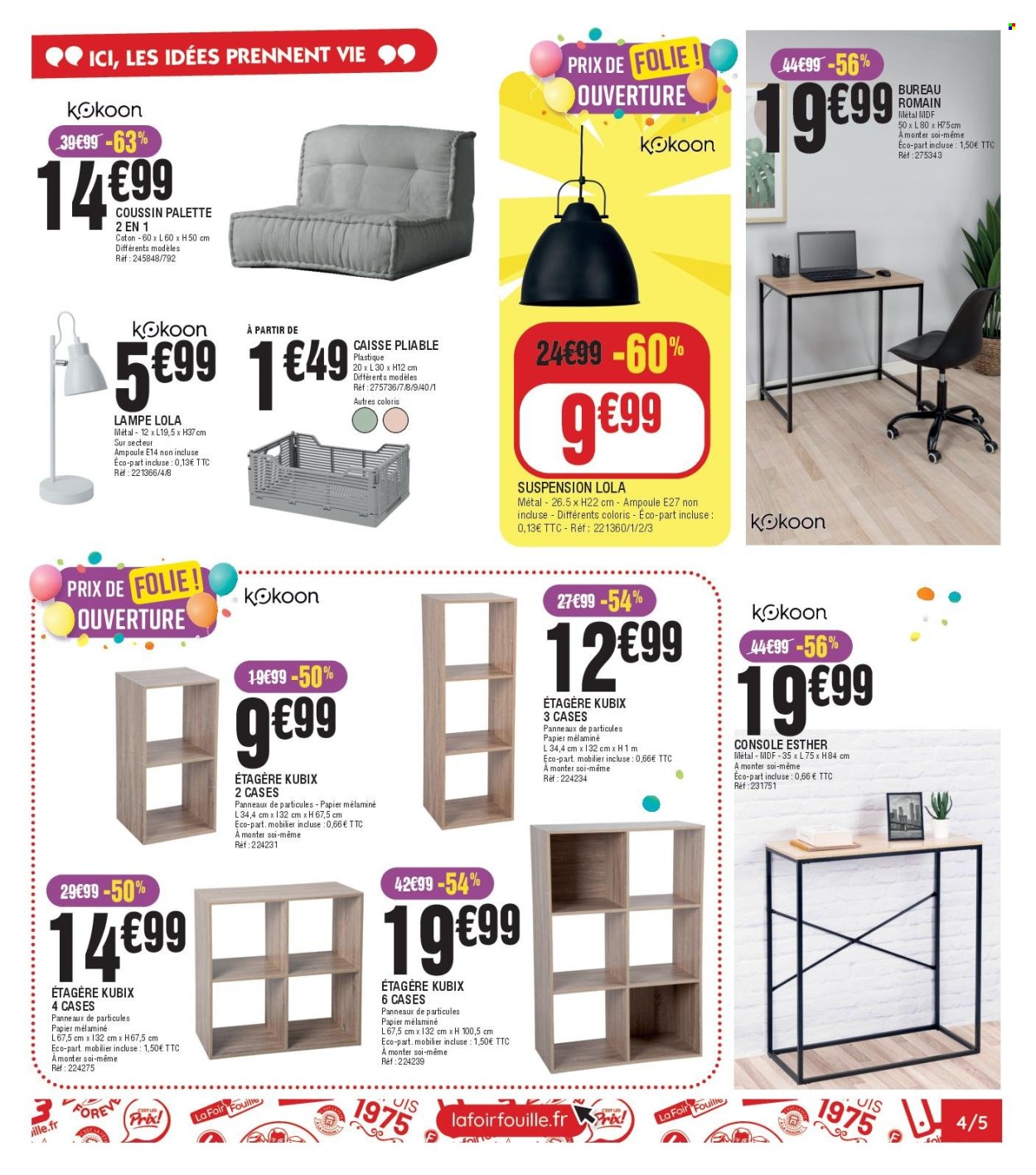 Catalogue La Foir'Fouille - 02/10/2024 - 13/10/2024. Page 5