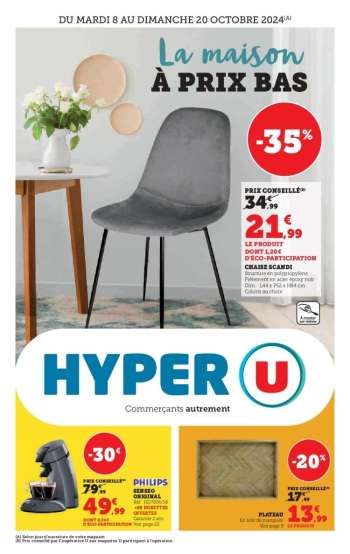 Catalogue HYPER U - 08/10/2024 - 20/10/2024.