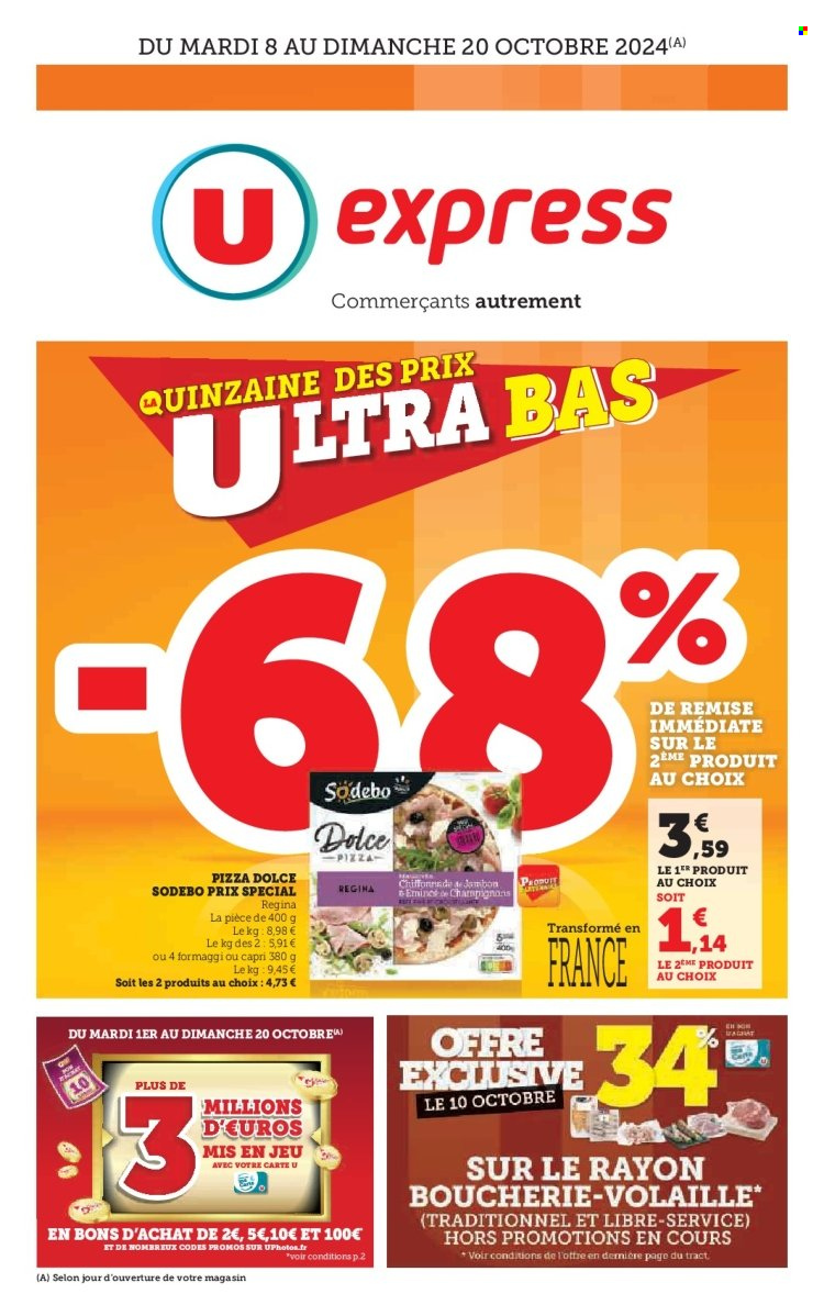 Catalogue U express - 08/10/2024 - 20/10/2024. Page 1