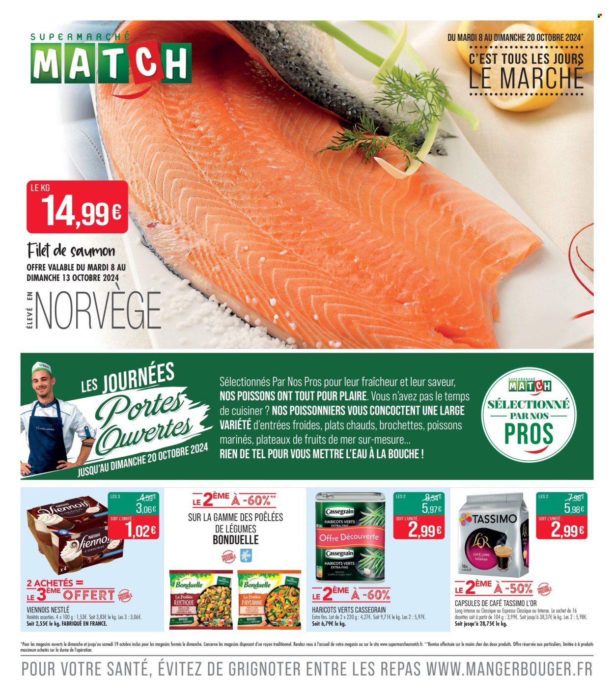 Catalogue Supermarché Match - 08/10/2024 - 20/10/2024. Page 1