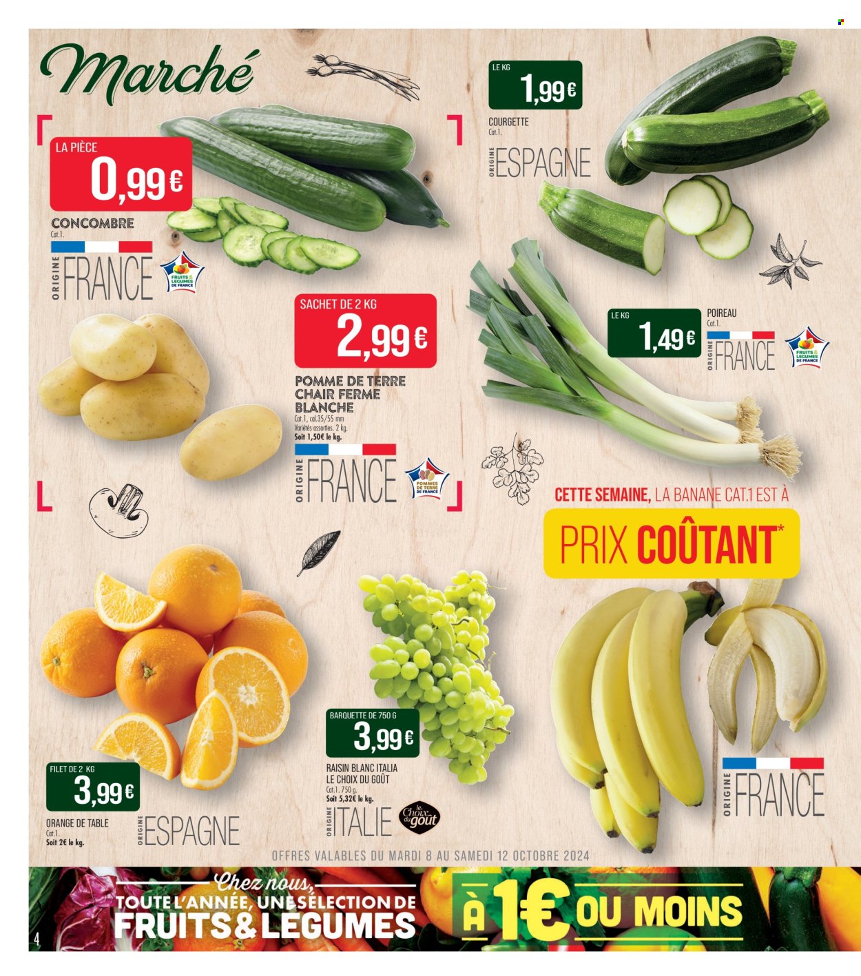 Catalogue Supermarché Match - 08/10/2024 - 20/10/2024. Page 4
