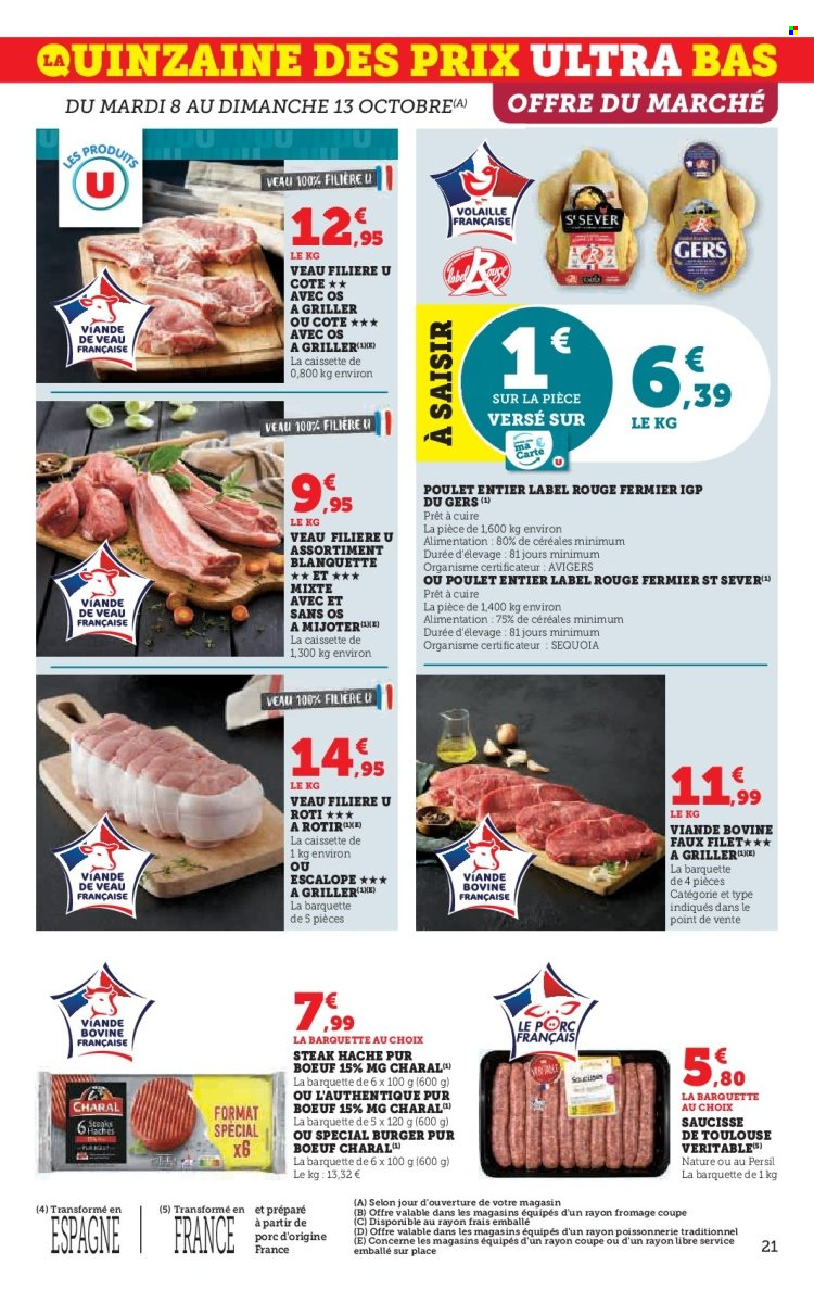 Catalogue SUPER U - 08/10/2024 - 20/10/2024. Page 21