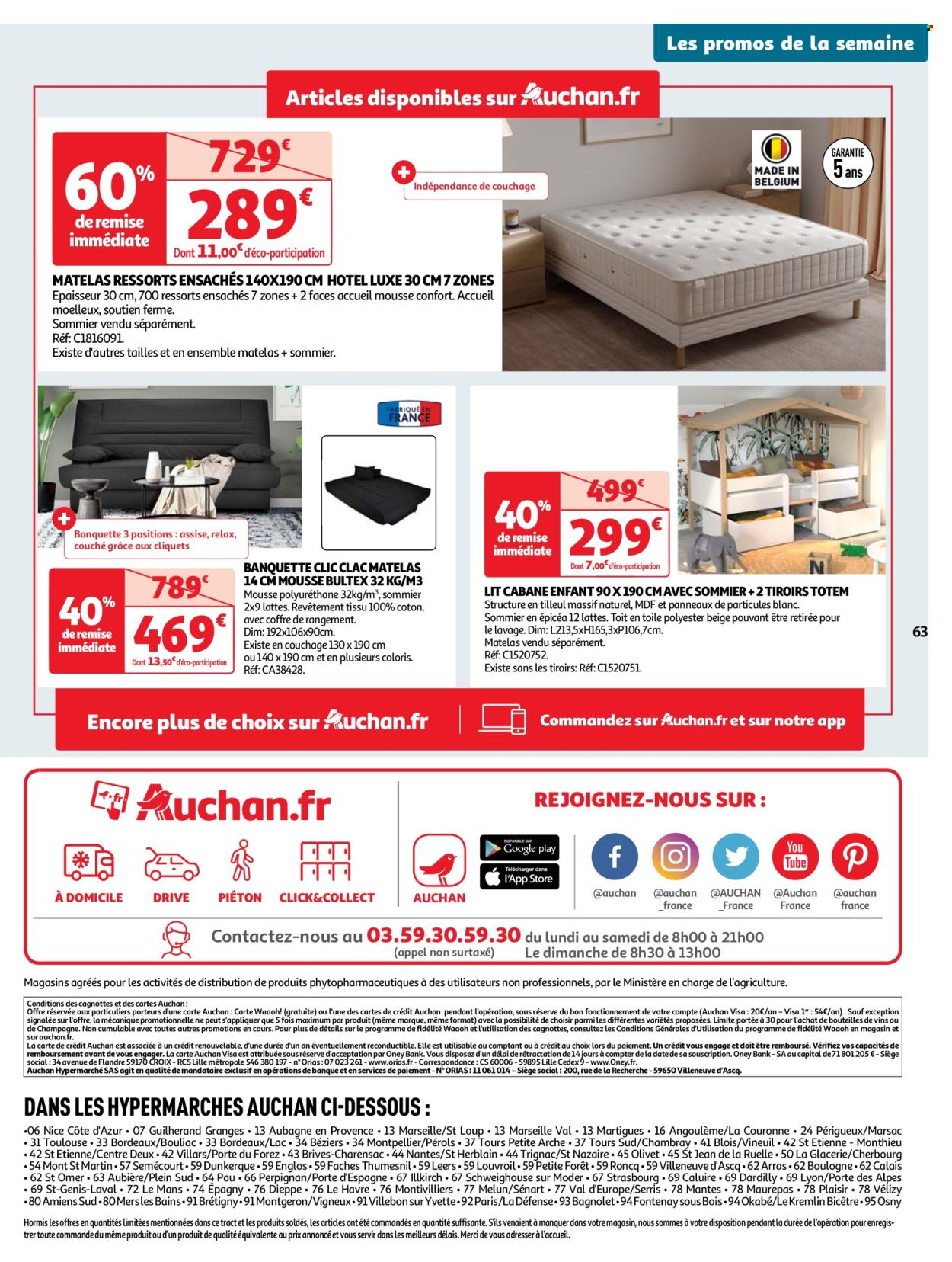 Catalogue Auchan - 08/10/2024 - 14/10/2024. Page 63