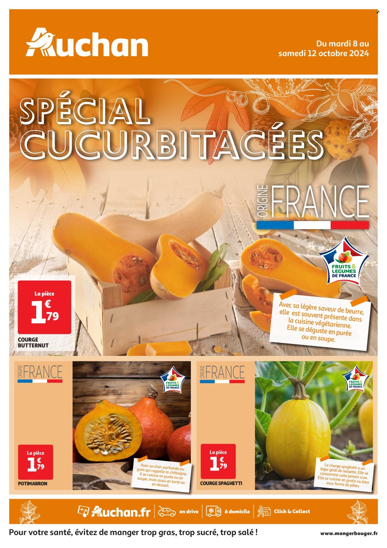 Catalogue Auchan - 08/10/2024 - 12/10/2024. Page 1