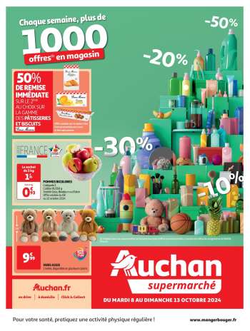 Catalogue Auchan - 08/10/2024 - 13/10/2024.